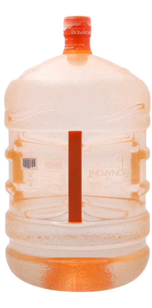 Garrafon de agua Bonafont de 20 litros